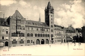 Ak Basel Bâle Stadt Schweiz,  Das Rathaus,  Architektur,  - 4834932 - Bild 1 von 2