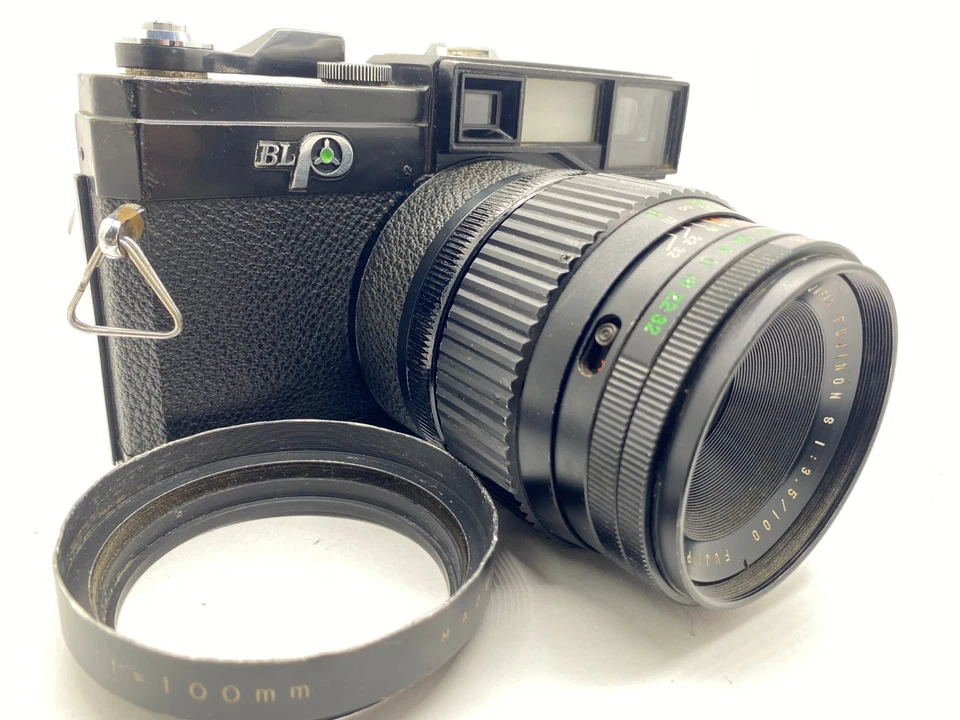 [Exc+3] Lente Fuji Fujica G690 BLP 6x9 para cámara fotográfica FUJINON S 100 mm F3,5 con capucha Foto 1 de 4