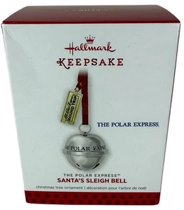 NIB Santa's Sleigh Bell Polar Express Hallmark Keepsake Ornament 2013 QXI2065 - Picture 1 of 7