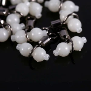 Beads Luminous Rolling Swivels Link Swivels Float 3 Way Fishing Connector - Picture 1 of 12