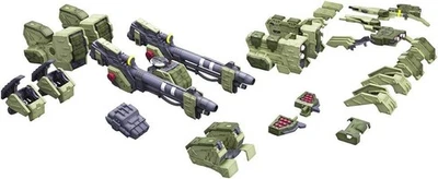 KOTOBUKIYA 1/72 HMM ZOIDS LIGER ZERO PANZER UNIT MARKING PLUS Ver. MODEL KIT - Image 1 of 4