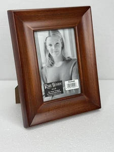 Rare Woods 4 X6 Wooden Picture Frame, New In Box fireside – nutmeg - Picture 1 of 5
