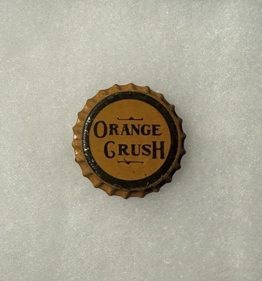 Rare Orange Crush Soda Bottle Cap - Cork Lined Crown Cap - Image 1 of 4