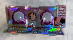 Bratz Dolls Computer Speakers USB Cord Laptop Desktop Pink - Picture 1 of 2