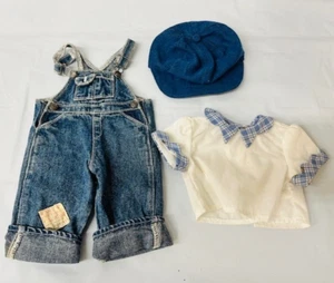 2000/2001 American Girl Kit's Overalls, Hat, and Blouse - Picture 1 of 3