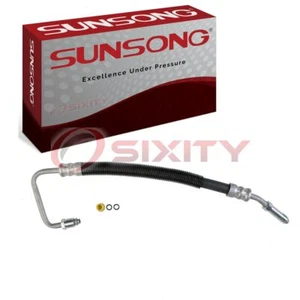 Sunsong Power Steering Pressure Line Hose for 1997-2004 Chevrolet Corvette ya - Picture 1 of 5