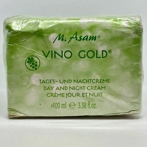 M. ASAM VINO GOLD DAY AND NIGHT CREAM 3.38 OZ New Sealed Full in wrinkled box - Picture 1 of 7