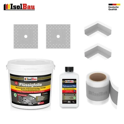 Dicht-Set "Standard" für Dusch und Bad Abdichtung Dichtband Flüssigfolie - Bild 1 von 4