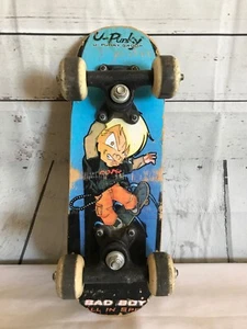 Vintage 90's U-Punky Mini Skateboard Bad Boy 16" - Picture 1 of 7
