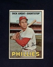1967 # 205  Dick Groat Phillies NM-MT Free Shipping Topps