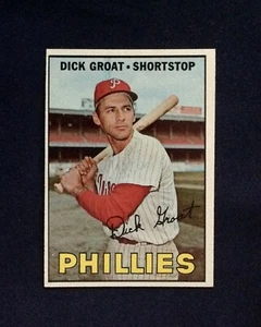 1967 # 205 Dick Groat Phillies NM-MT Free Shipping Topps - Picture 1 of 2