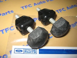 Ford Truck Explorer Bronco Hood Bumper Stop adjuster Genuine OEM Ford Set of 2 - Picture 1 of 2