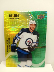 2022-23 Upper Deck Allure  Dylan Samberg Color Flow  #16/65     Yellow Green  RC