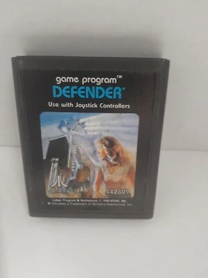 Defender Atari 1981 UNTested Vintage/Retro Gaming BARE CARTRIDGE ONLY  - Image 1 of 3