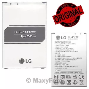 LG BATTERIA ORIGINALE BL-45F1F 2500mAh LITIO PILA RICAMBIO PILA PER K8 K4 (2017) - Imagen 1 de 3