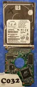 Disco duro PCB Hitachi HTA422020F9ATJ0 (A/A0A0 E/A) AJ100 20 GB 2,5" - Imagen 1 de 2