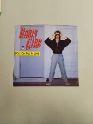 Robin Gibb - Boys Do Fall In Love  - RECORD SLEEVE ONLY (45RPM 7”) (AA130)  Foto 1 de 3