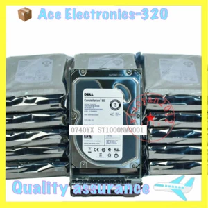 DELL 740YX 1TB ST1000NM0001 Constellation 7.2K RPM 3.5" SAS Hard Drive w/ Tray - Picture 1 of 3