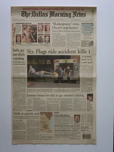 The Dallas Morning News - 22. März 1999 - Bild 1 von 2