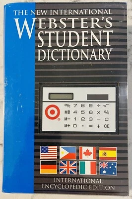 Webster's Student Dictionary International Edition. NEW AND SEALED TARGET EXCLUS - Image 1 of 4