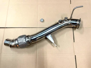 Downpipe BMW E87 118d 120d M47 122PS 150PS 163PS Sportauspuff Auspuff Ersatzrohr - Bild 1 von 2