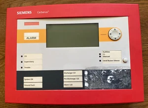 SIEMENS FT2014-R3 Fire Alarm Remote Display (Red) - Picture 1 of 6