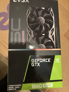 EVGA GeForce GTX 1660 SUPER SC ULTRA GAMING, 06G-P4-1068-KR, 6GB GDDR6 - Picture 1 of 1