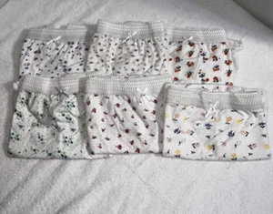 Women Full Coverage Panties Cotton Intimate Fashion By Teri Floral 6pk Size 10 - Picture 1 of 24