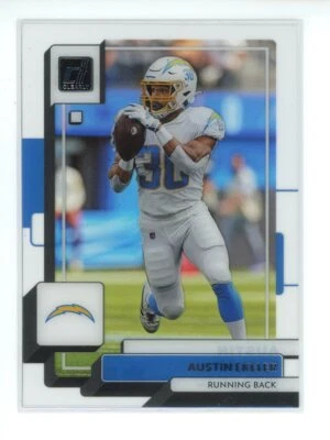 2022 Panini Clearly Donruss Football #26 Austin Ekeler Clear - Image 1 of 2