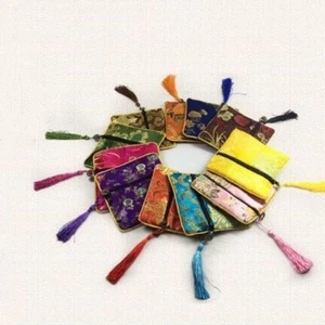 Wholesale 5PCS Chinese Classic Handmade Silk Brocade Gift Jewelry Storage Bags - Picture 1 of 12