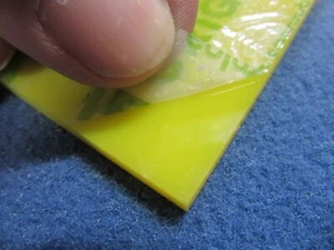 PLEXIGLAS® farbig GS gelb 4mm Zuschnitt 368 x 83 mm - Kunststoffglas - Acrylglas - Bild 1 von 3