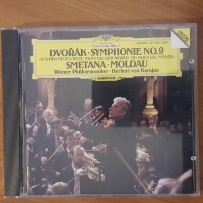 HERBERT VON KARAJAN Dvorak Symphony 9 DGG FULL SILVER EX/VG+(CD) - Bild 1 von 4