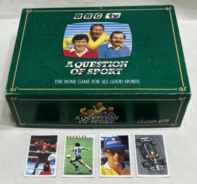 A QUESTION OF SPORT GAME : 1986 Tyson, Maradona, Senna Edition - Complete In Vgc - Image 1 of 4