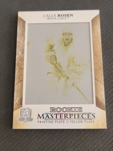 2017-18 UPPER DECK UD THE CUP CALLE ROSEN SPGU-145 #ed 1/1 ROOKIE PRINTING PLATE - Picture 1 of 2