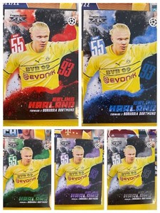 TOPPS Match Attax Fire Erling Haaland BVB by Tyson Beck choose Parallel