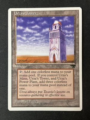 MTG Chronicles Urza's Tower (Plains) Land MP - Image 1 of 2