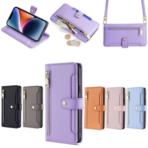 Genuine Leather Case For Huawei Mate 20 30 40 50 60 Cover Huawei P40 P50 P60 - Picture 1 of 19