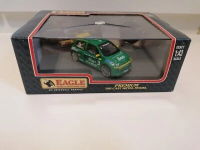 EAGLE RENAULT CLIO SPORT TROPHY V6 V24 ILION #3 1:43 art. 1803 UNIVERSAL HOBBIES - Immagine 1 di 4
