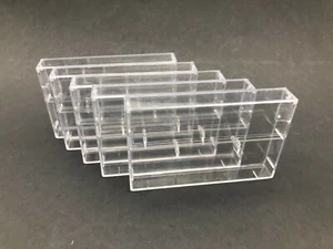 Audio Musik Kassette Band Schmuck Hüllen, Ersatz klar für Aufbewahrung 25 Ct - Bild 1 von 8