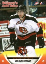 Brendan Hurley 2011-12 Medicine Hat Tigers