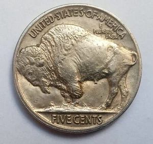 US: "Buffalo Nickel" 5 Cents 1913 Philadelphia KM#134 Key Date High Grade - Picture 1 of 3