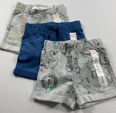 JUMPING BEANS INFANT BOYS PRINT FRENCH TERRY CUFFED SHORTS - Image 1 of 4
