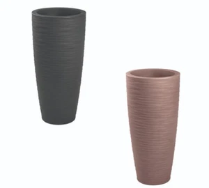 Vaso Talos Elegance D 33 H 70 Pvc Colorato Composizione Floreale - Imagen 1 de 3