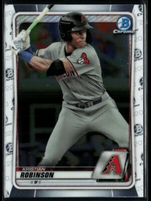 2020 Bowman Chrome Prospects #BCP-27 Kristian Robinson - Image 1 of 2