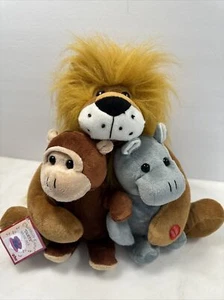 Animated Chantilly Lane Duets MusicJungle Trio Plush The Lion Sleeps Tonight PBC - Picture 1 of 11