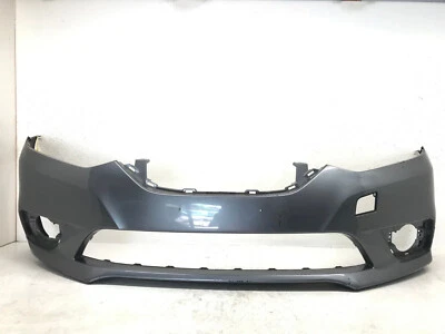 Front Bumper Cover Gray Nissan Sentra S SL SV FE S SR SR Turbo 2016-2018 OEM - Image 1 of 4