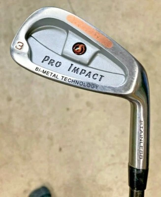 Spalding RH Pro Impact 3 Iron Composite Graphite medium firm flex shaft - Image 1 of 4