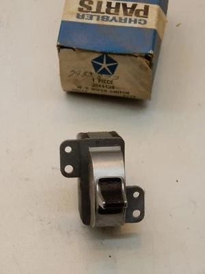 1969-1970 Dodge Fury Polara Monaco OEM 2 velocidades limpador interruptor Mopar 2932872 - Imagem 1 de 4
