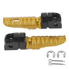 Gold Pair Of Front Foot Pegs Pedals Motorcycle Modification For Cb125r Cb300r