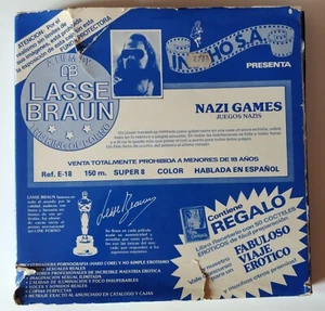 * MITOS DEL CINE ERÓTICO EN SÚPER 8MM "NAZI GAMES" (1977) - Imagen 1 de 2